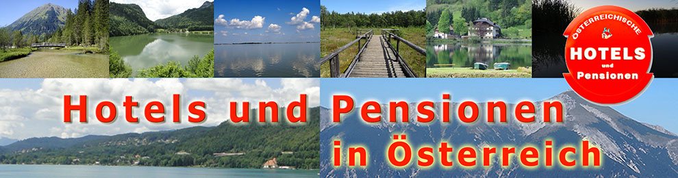 Hotels und Pensionen in Österreich